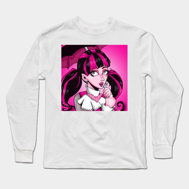 Draculaura Long Sleeve T-Shirt by kaelabp